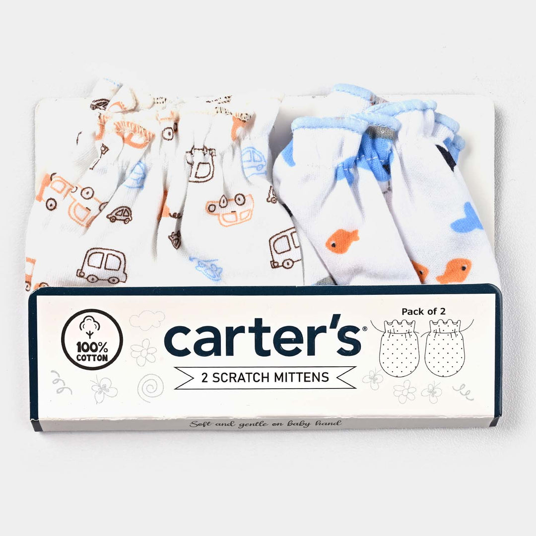 Baby Mittens Pack Of 2PCs | 9M+