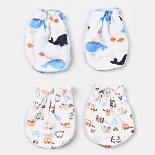 Baby Mittens Pack Of 2PCs | 9M+