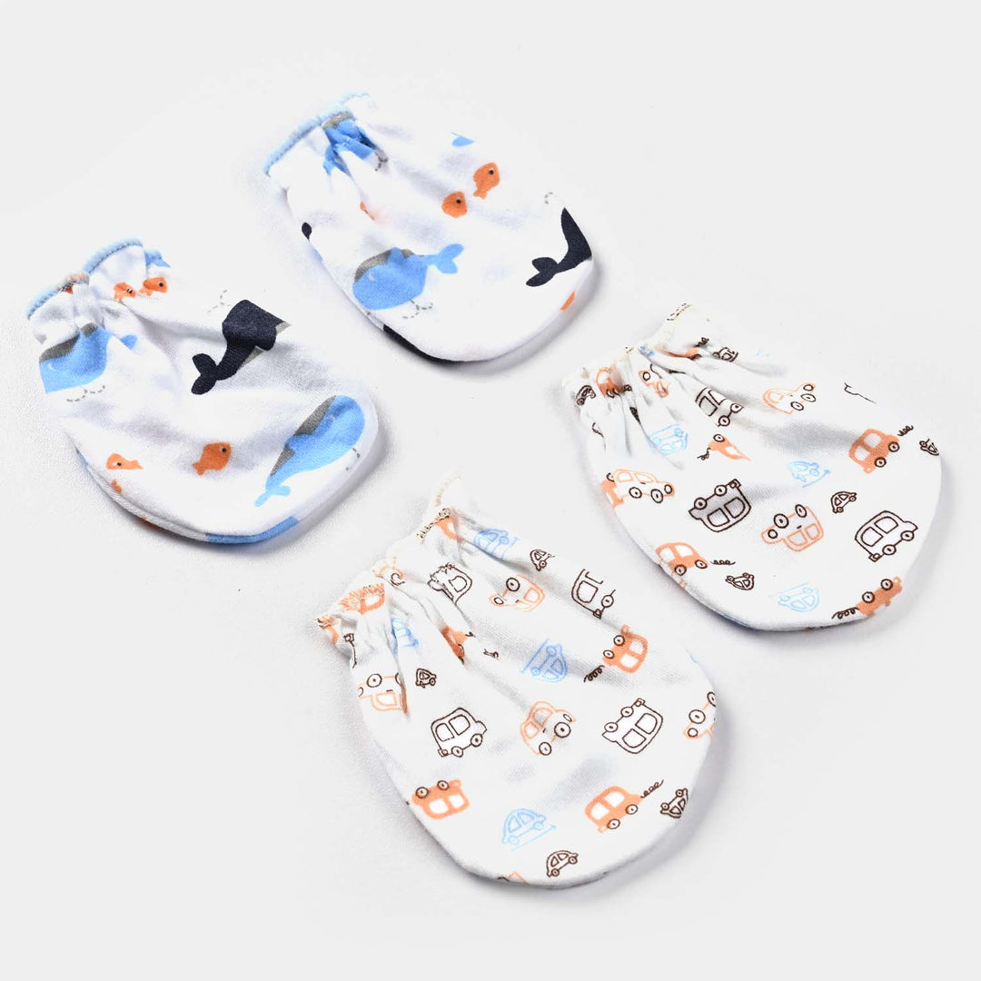 Baby Mittens Pack Of 2PCs | 9M+