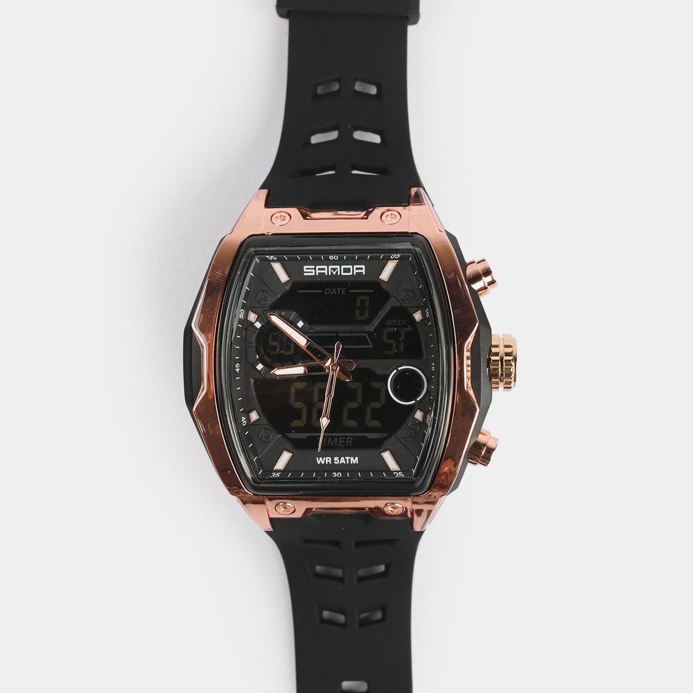 Multi-Function Dual-Display Premium Wrist Watch
