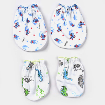 Baby Mittens Pack Of 2PCs | 9M+