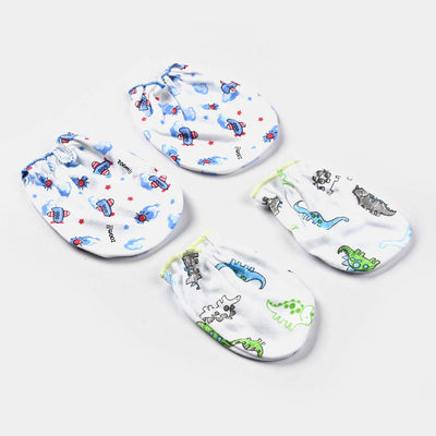 Baby Mittens Pack Of 2PCs | 9M+