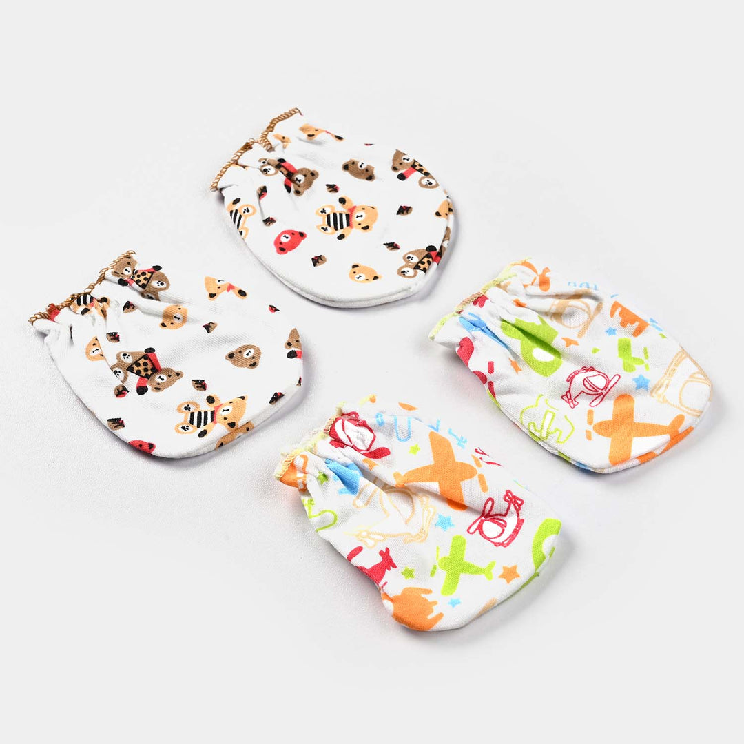 Baby Mittens Pack Of 2PCs | 9M+