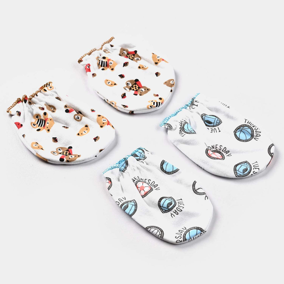 Baby Mittens Pack Of 2PCs | 9M+