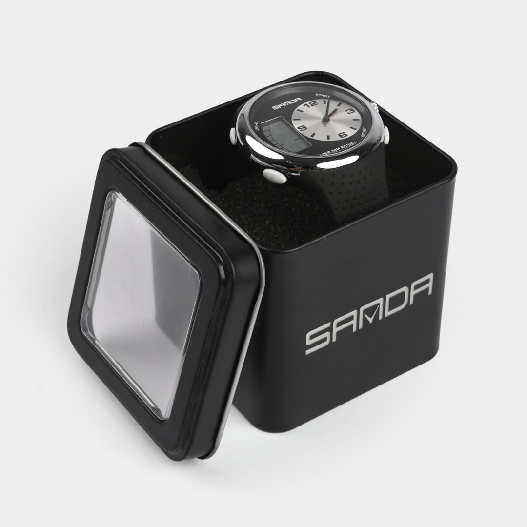 Multi-Function Dual-Display Premium Wrist Watch