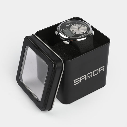 Multi-Function Dual-Display Premium Wrist Watch