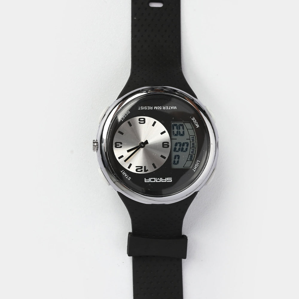 Multi-Function Dual-Display Premium Wrist Watch