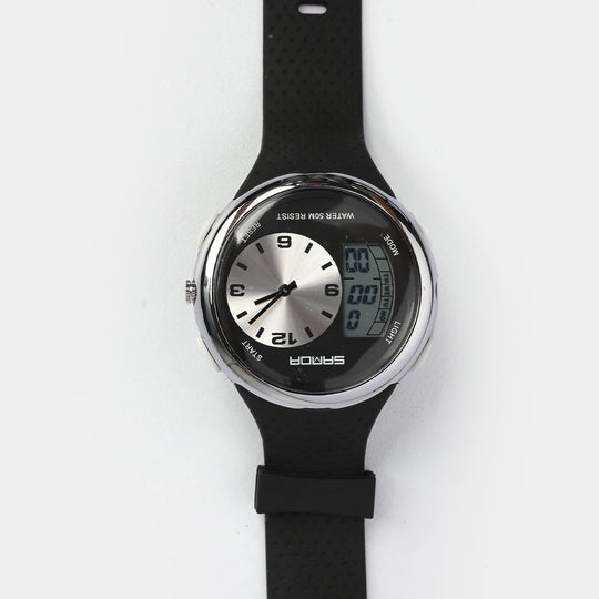 Multi-Function Dual-Display Premium Wrist Watch