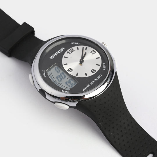 Multi-Function Dual-Display Premium Wrist Watch