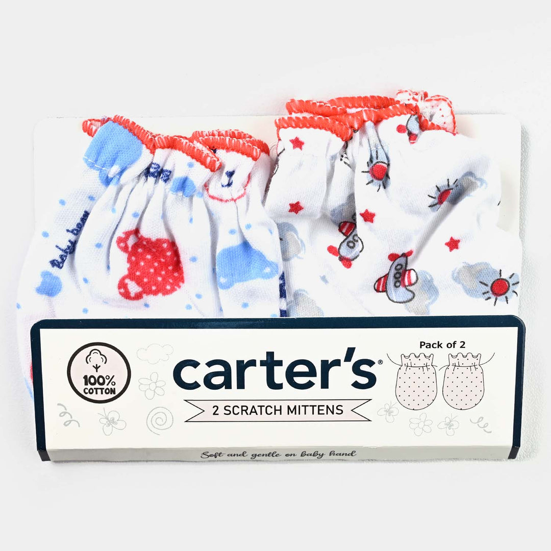 Baby Mittens Pack Of 2PCs | 9M+