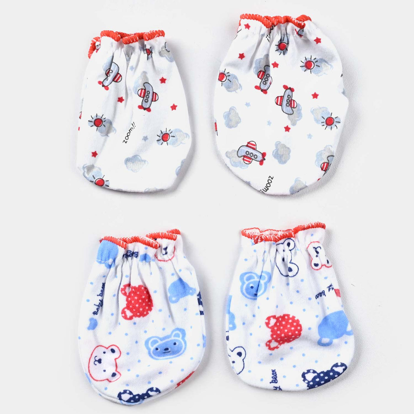 Baby Mittens Pack Of 2PCs | 9M+