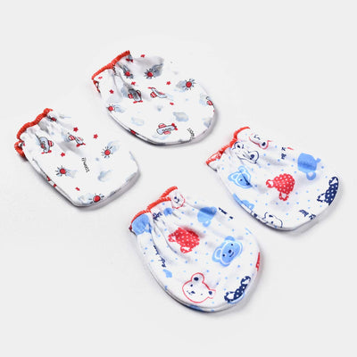 Baby Mittens Pack Of 2PCs | 9M+