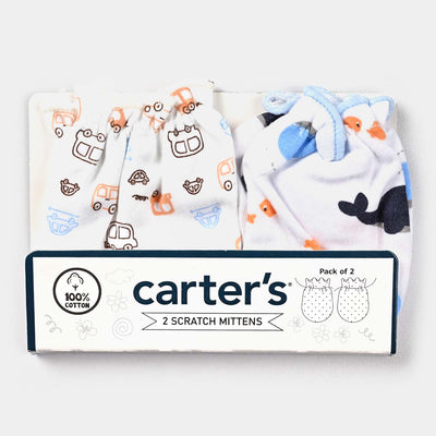 Baby Mittens Pack Of 2PCs | 9M+