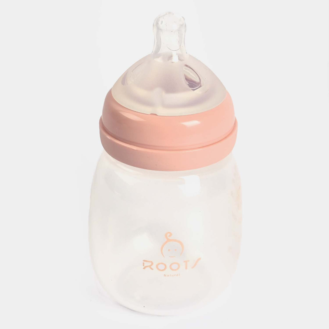 Roots Anti-Colic Feeder Bottle 180ml - Pink