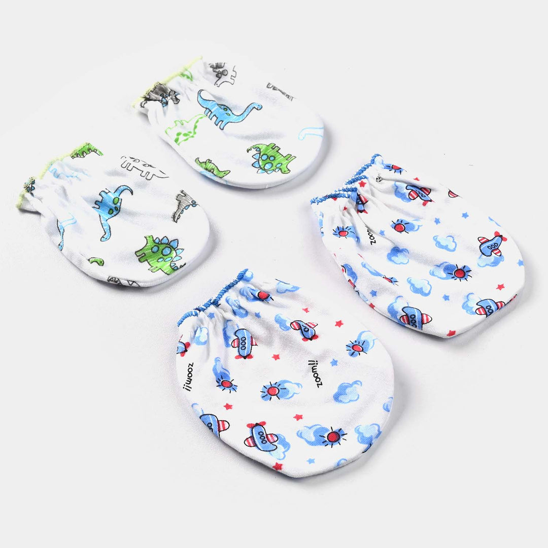 Baby Mittens Pack Of 2PCs | 9M+