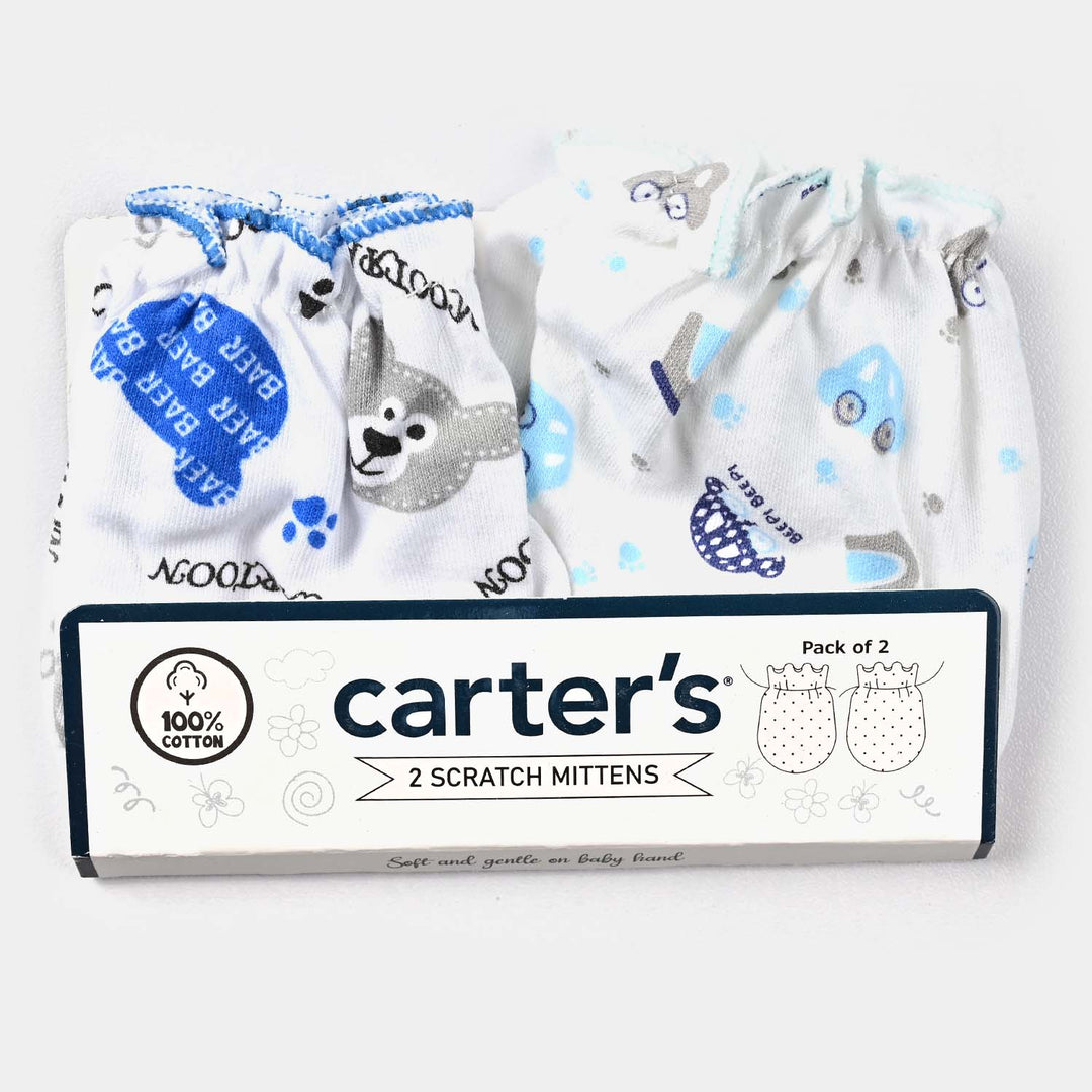 Baby Mittens Pack Of 2PCs | 9M+