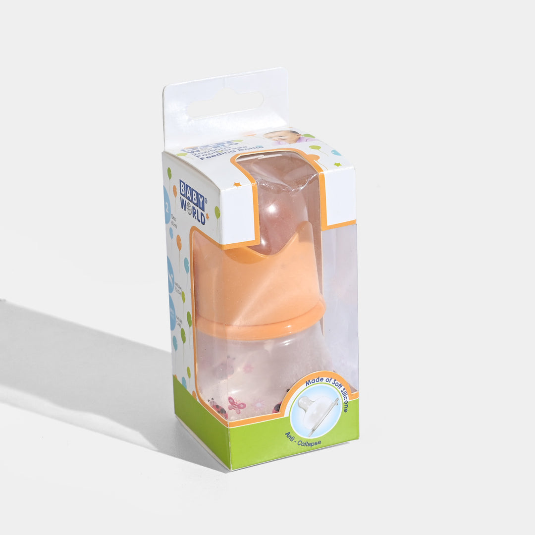 Feeding Bottle With Silicone Nipple 2Oz
