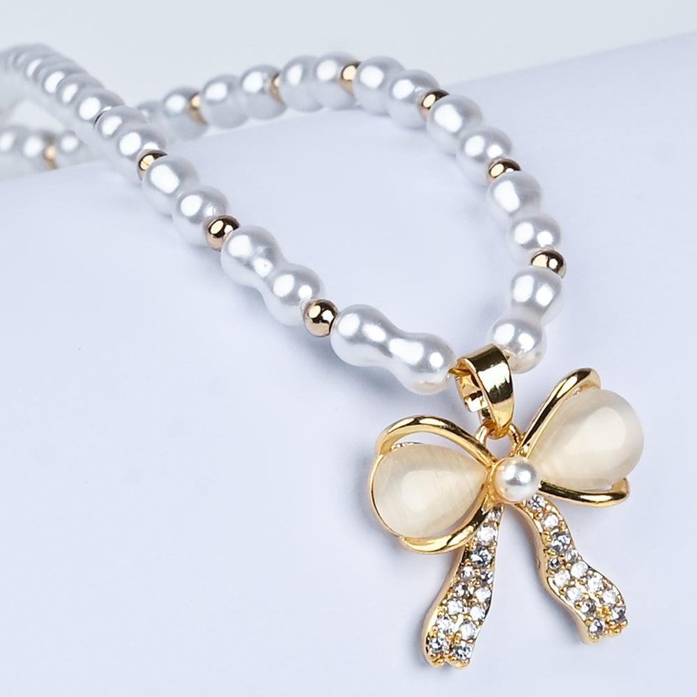 Elegant Beaded Necklace for Girls