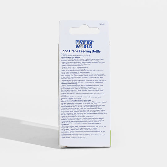 Feeding Bottle With Silicone Nipple 2Oz