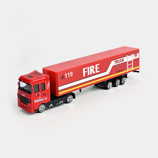 Die-Cast Mini Cargo Truck Toy For Kids