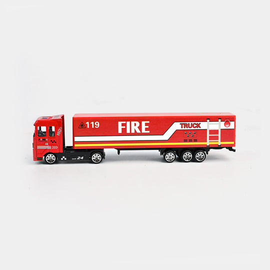 Die-Cast Mini Cargo Truck Toy For Kids