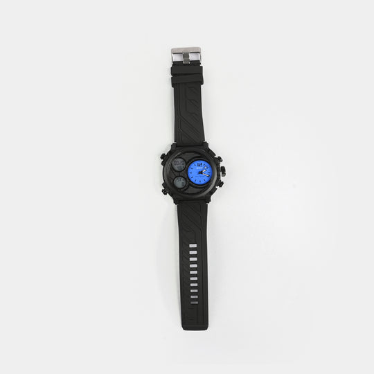 Multi-Functional Tactical Dual-Display Premium Wrist Watch