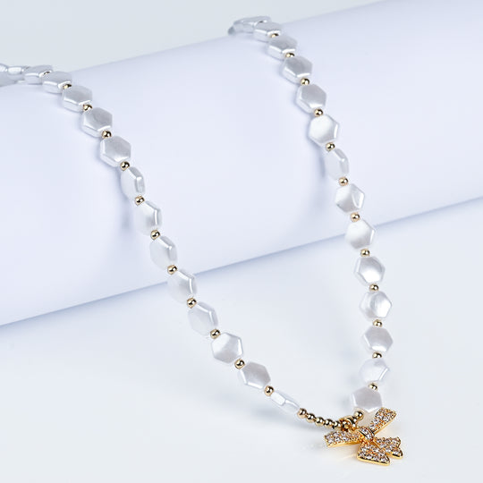 Elegant Beaded Necklace for Girls
