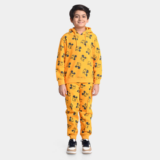 Boys Fleece 2 Piece Suit Character-Citrus