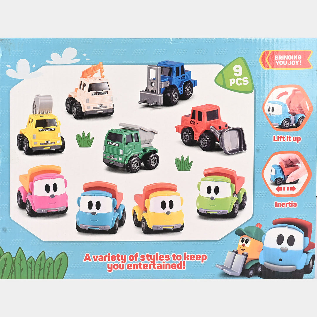 Inertia Cartoon Engineering Vehicles