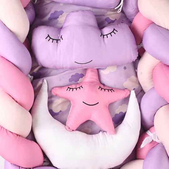 Braided Baby Nest – Soft & Cozy Snuggle Bed