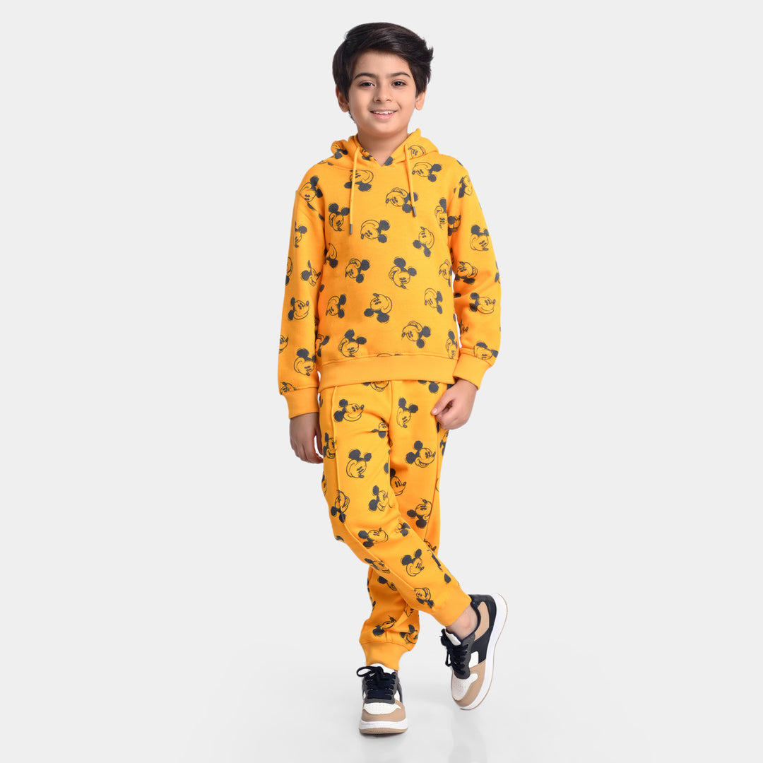 Boys Fleece 2 Piece Suit Character-Citrus