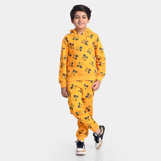 Boys Fleece 2 Piece Suit Character-Citrus