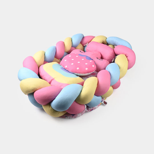 Braided Baby Nest – Soft & Cozy Snuggle Bed