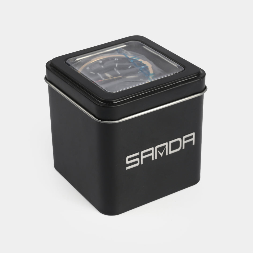 Multi-Function Dual-Display Premium Wrist Watch