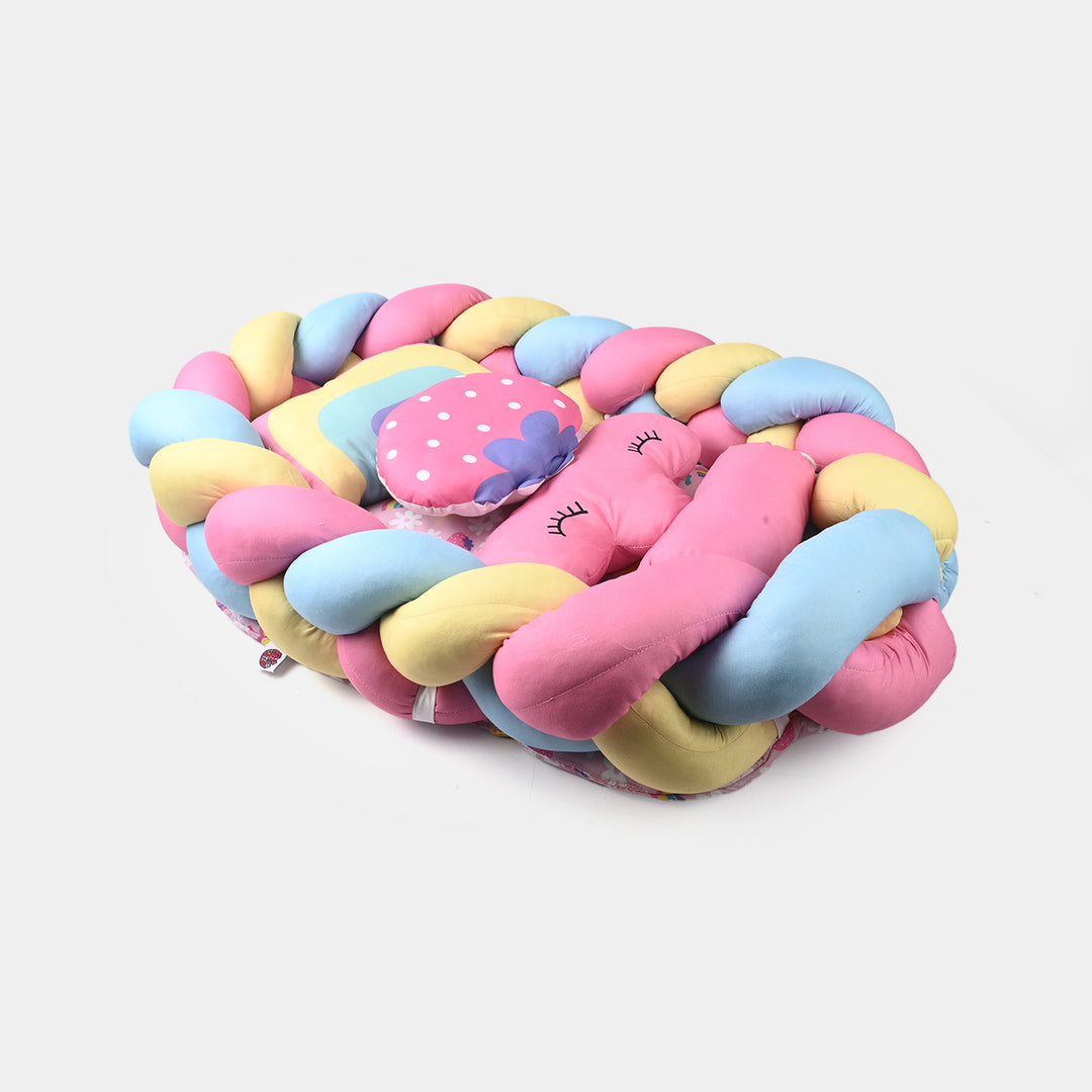 Braided Baby Nest – Soft & Cozy Snuggle Bed