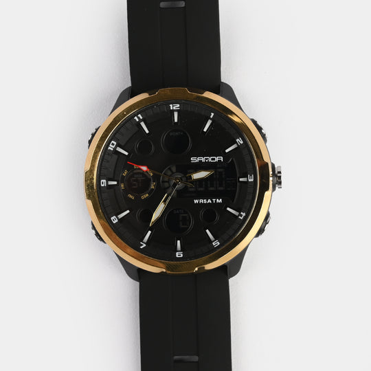 Multi-Function Dual-Display Premium Wrist Watch