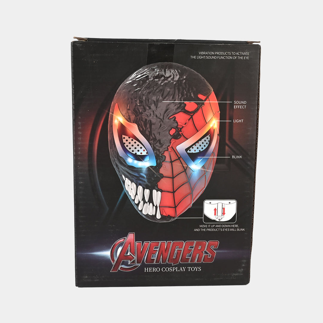 Superhero Mask & Gloves with Lights & Sound