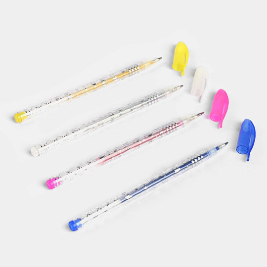 Glitter Gel Pen 4PCs Set For kids