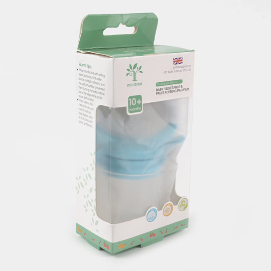 Minitree Food Soother Rattle | Blue