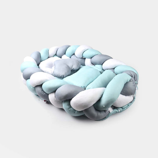 Braided Baby Nest – Soft & Cozy Snuggle Bed
