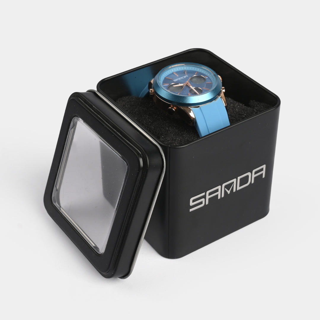 Multi-Function Dual-Display Premium Wrist Watch