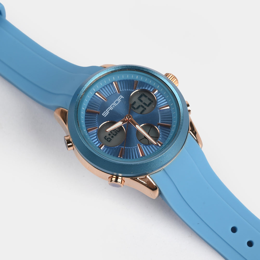 Multi-Function Dual-Display Premium Wrist Watch