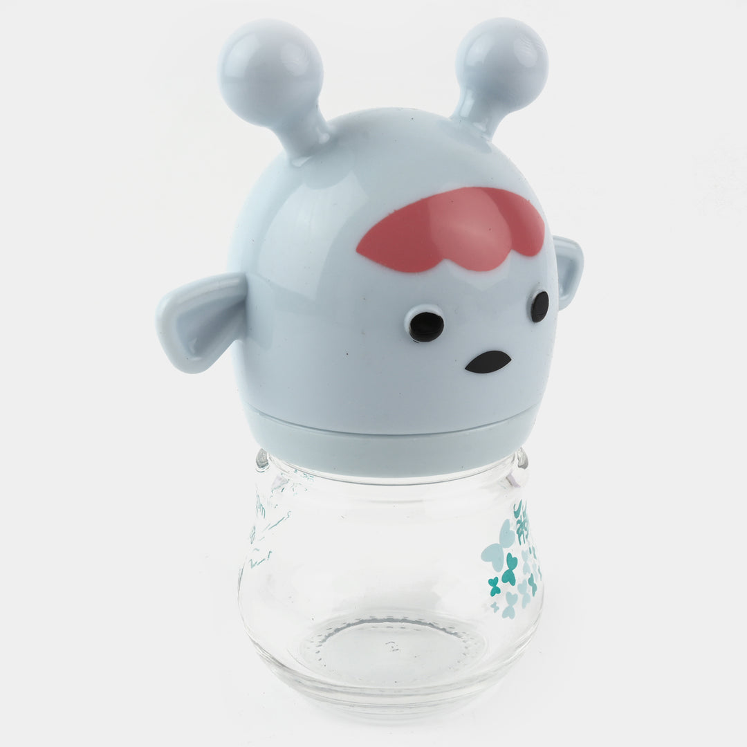 Fish Baby Glass Feeding Bottle 80Ml | Blue