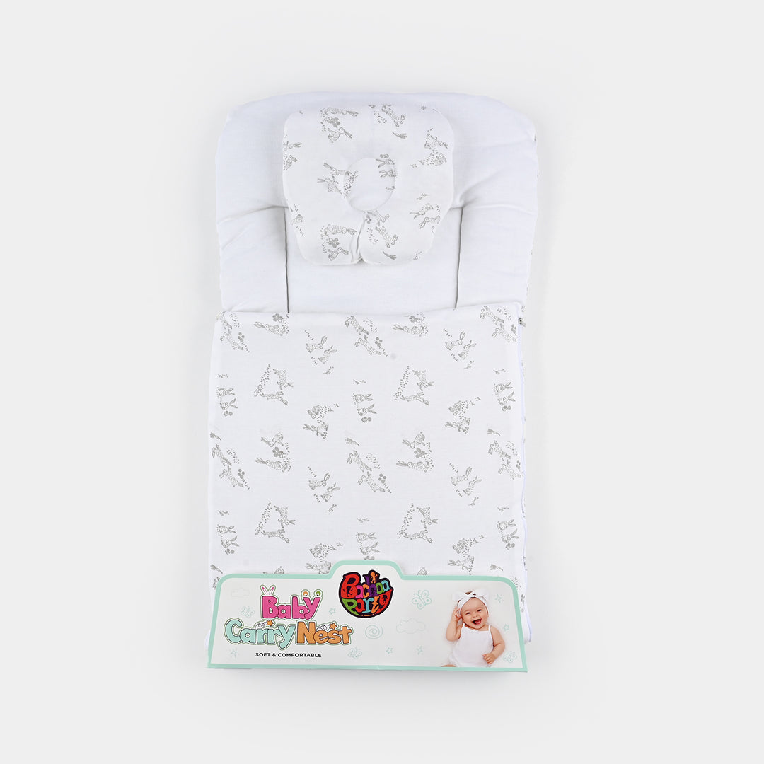 Soft & Cozy Baby Carry Nest with Pillow
