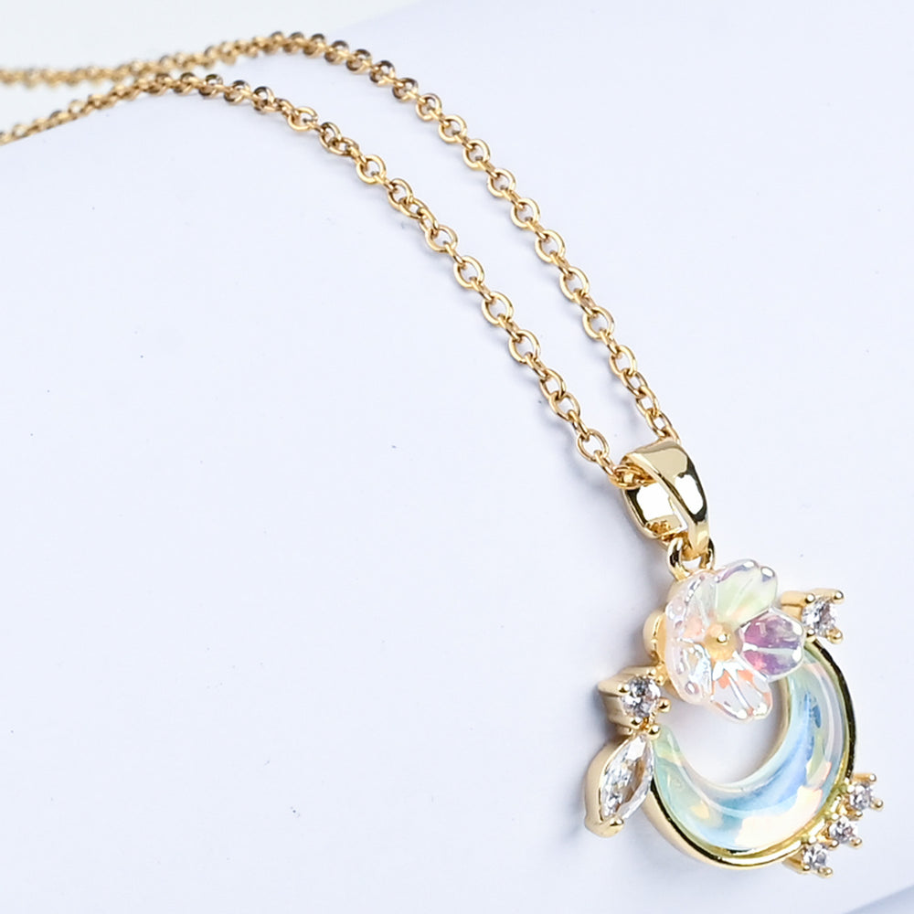 Elegant Multi Beaded Necklace for Girls