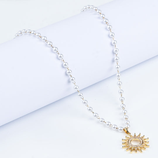 Elegant Beaded Necklace for Girls