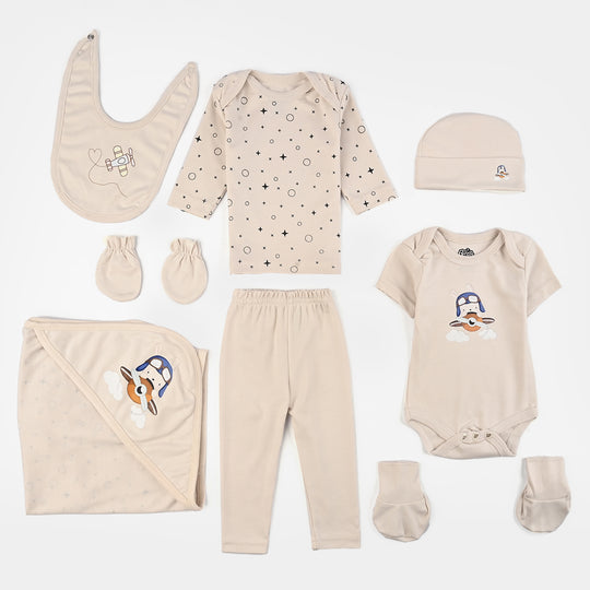 Baby Starter Set Pack Of 8PCs | 0-3M