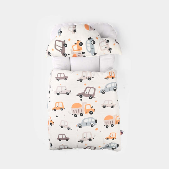 Baby Care Carry Nest 6 Pcs Set - Cars