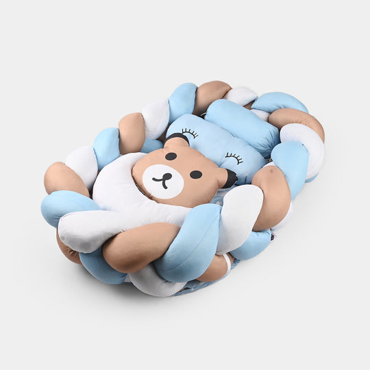 Braided Baby Nest – Soft & Cozy Snuggle Bed