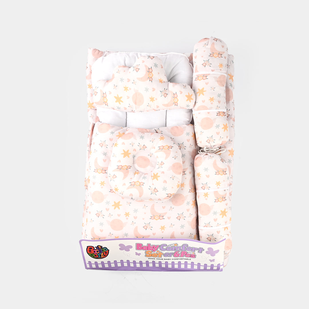 Baby Care Carry Nest 6 Pcs Set - Florals